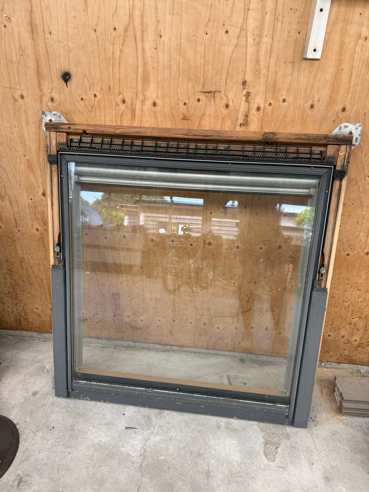 2stuks velux GGL 114 x118cm incl gootstukken  en Rolgordijn, Ophalen, Gebruikt, Minder dan 80 cm, 80 tot 120 cm