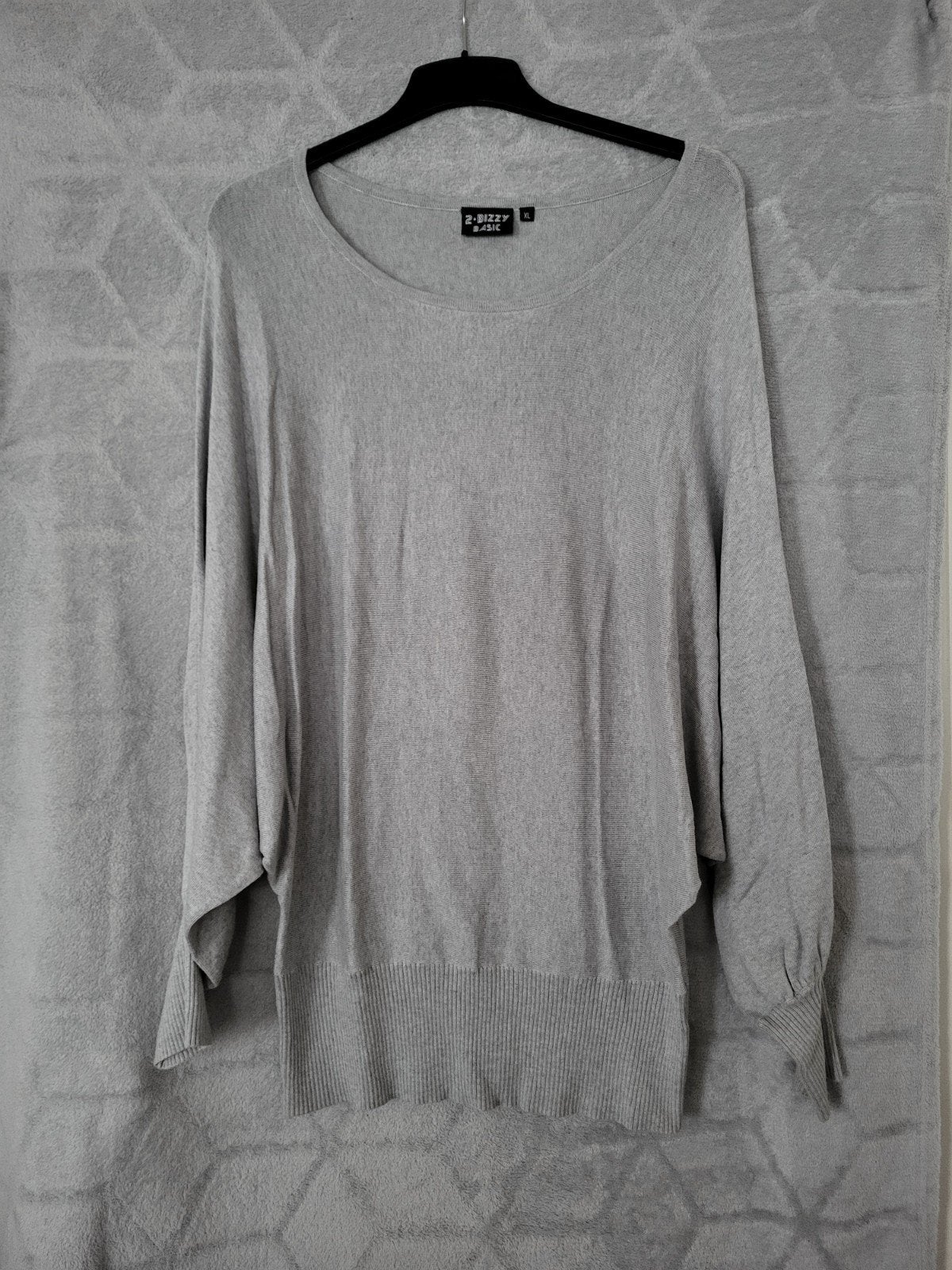 Nieuwe 2-BIZZY BASIC Grijze Trui Maat XL, Verzenden, Nieuw, Grijs, Maat 46/48 (XL) of groter