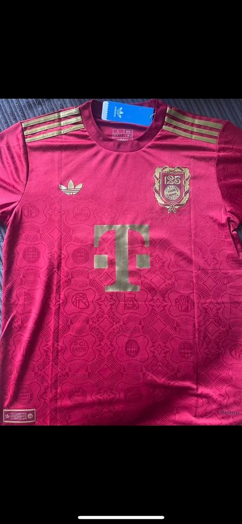 Bayern München 125 Jubileum Shirt, Maat XL, Ophalen of Verzenden, Zo goed als nieuw, Shirt