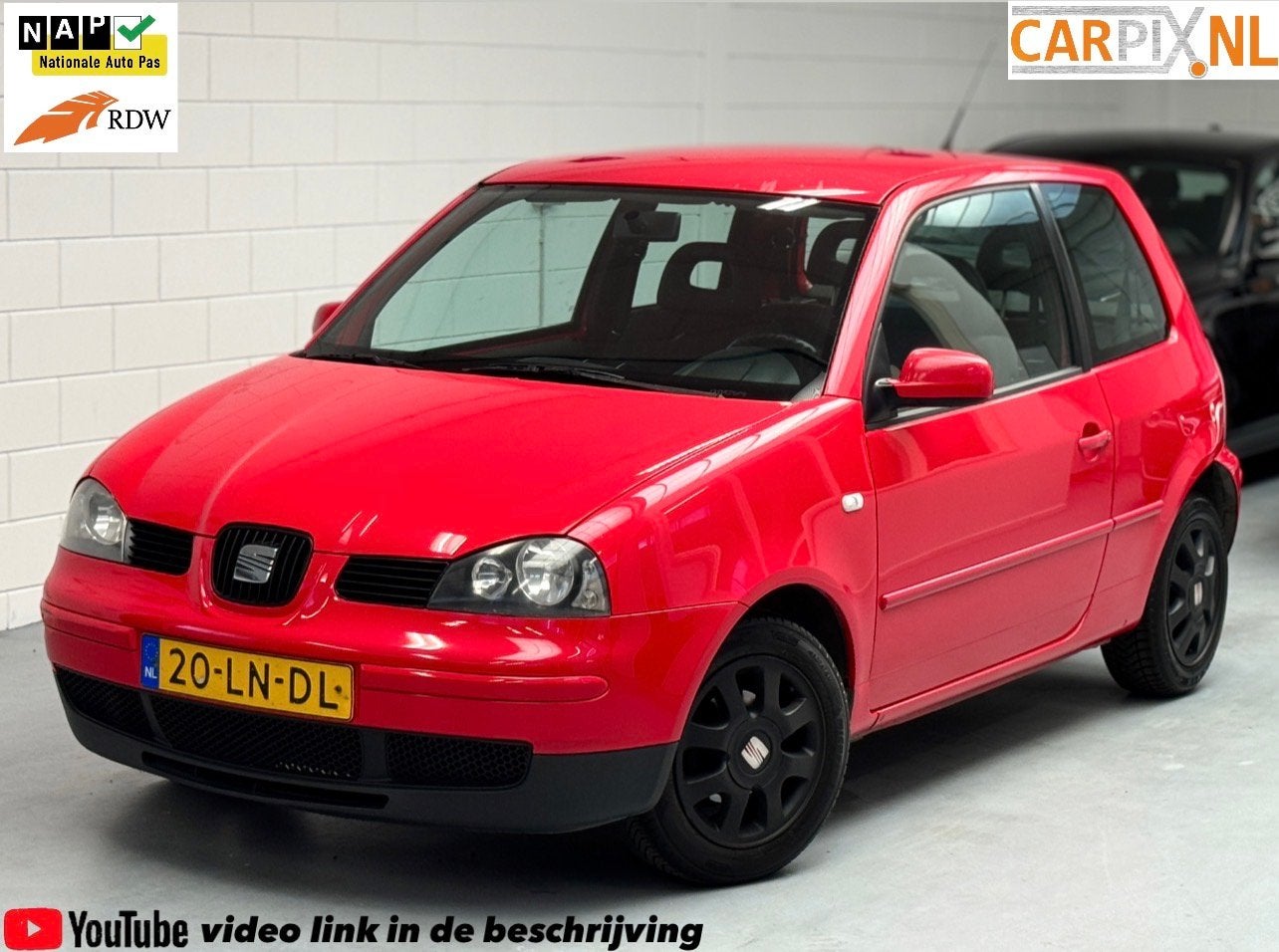 SEAT Arosa 1.4i Stella 2003 NL-auto, NAP, 168,282km, Voorwielaandrijving, Origineel Nederlands, Bedrijf, Handgeschakeld