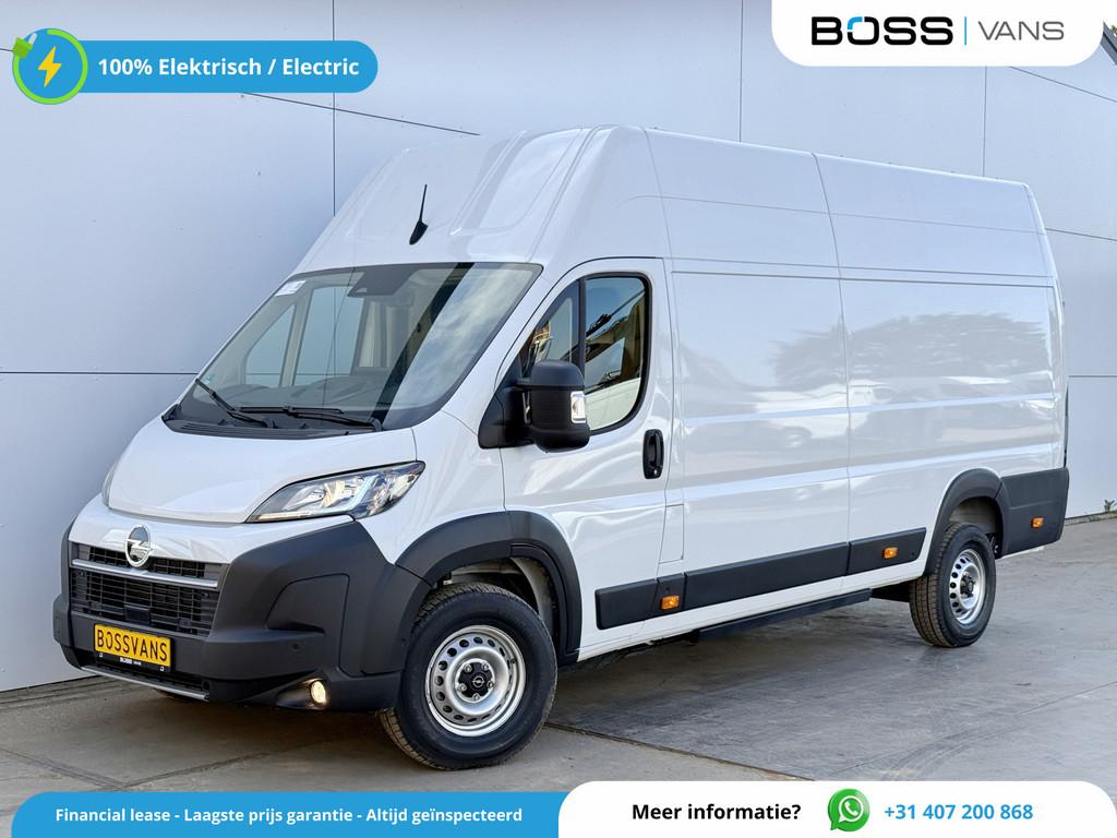 Opel Movano Electric 110kWh 270PK L3H3 420km WLTP BEV Elektr, Auto's, Bestelauto's, Stof, Gebruikt, Zwart, Wit