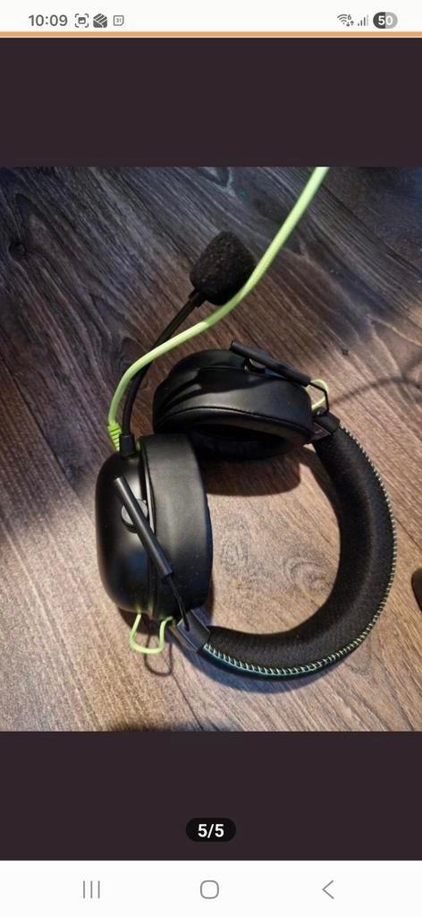 Nieuwe Battletron gaming headset, Computers en Software, Headsets, Zo goed als nieuw, Over-ear, Bedraad, Gaming headset, Ophalen of Verzenden