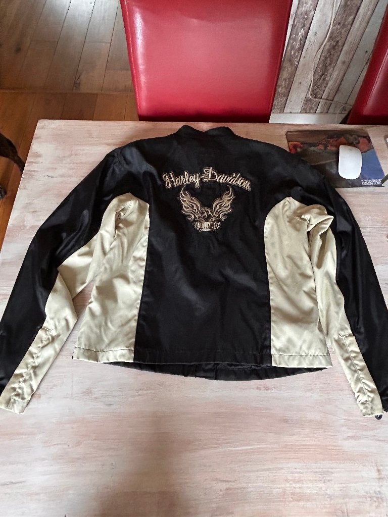 Dames harley jack, Motoren, Kleding | Motorkleding, Jas | textiel, Harley Davidson, Ophalen of Verzenden, Dames