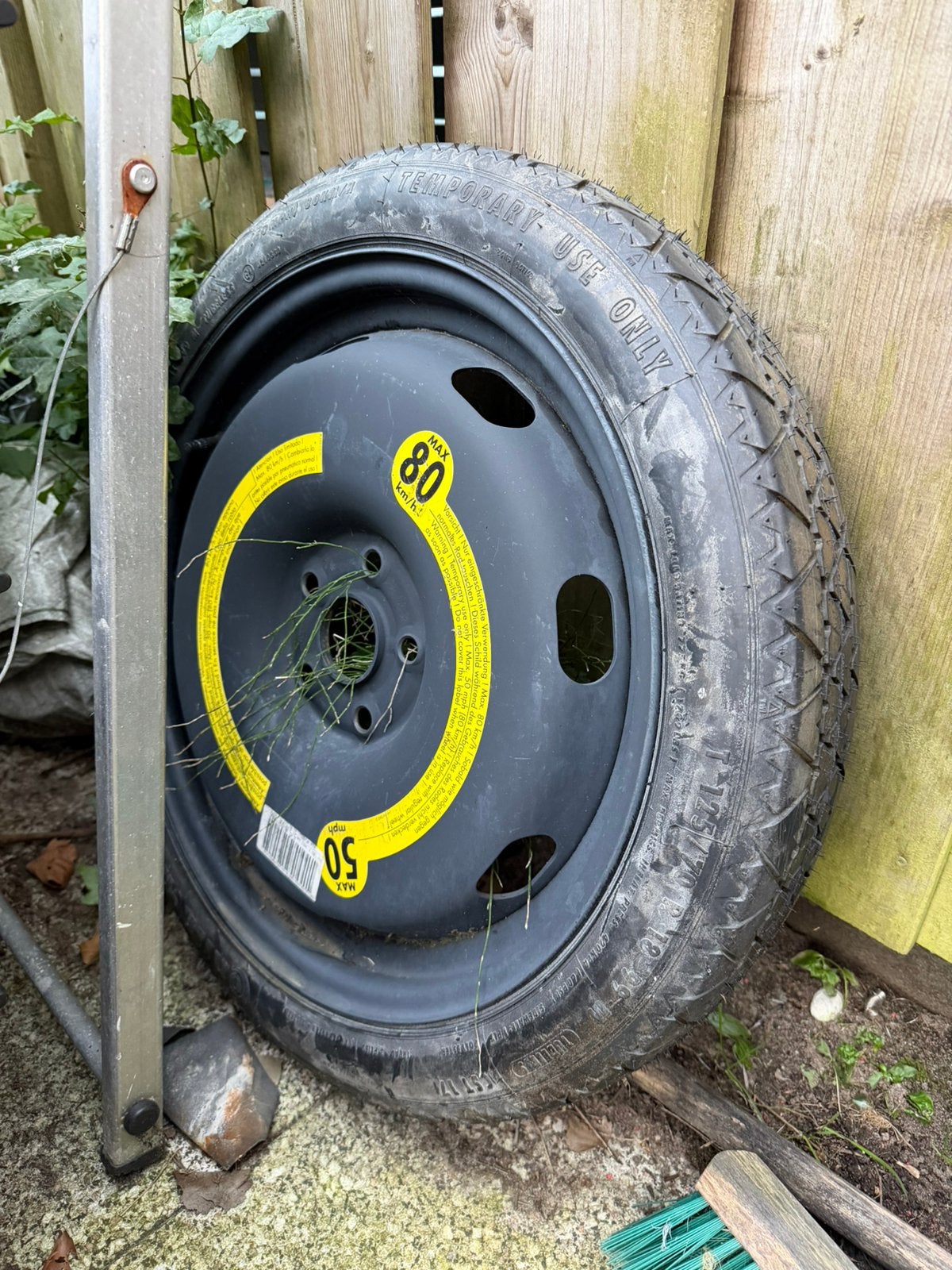 Thuiskomer 125/70 R18, Ophalen of Verzenden, Gebruikt