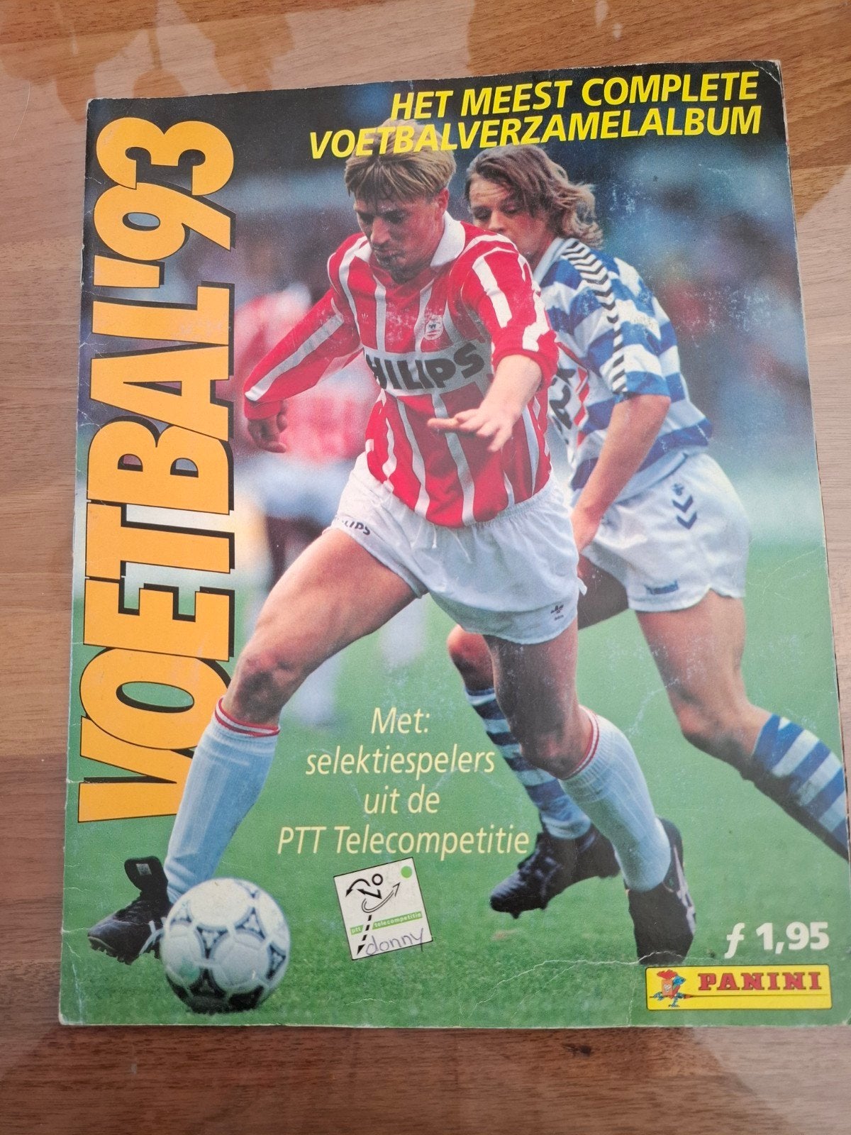 Panini Voetbal 93 Album - 80% Compleet INCLUSIEF Bergkamp, Ophalen of Verzenden, Gebruikt, Overige binnenlandse clubs, Boek of Tijdschrift