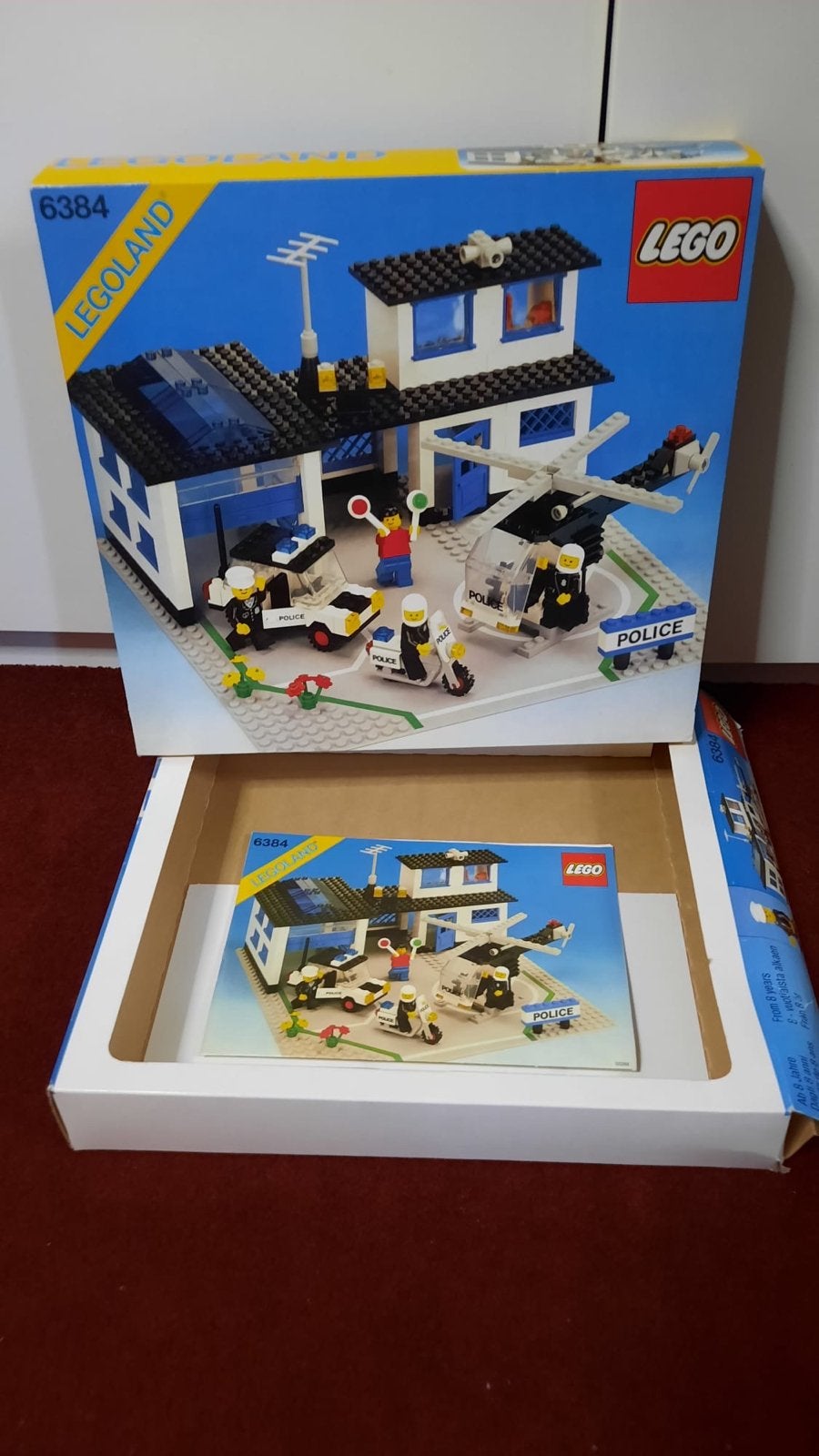 LEGO Legoland Vintage Sets - Politiebureau, Brandweer, Huis,, Ophalen of Verzenden, Zo goed als nieuw, Complete set, Lego