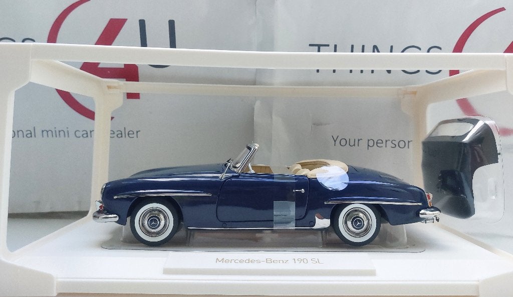 Norev 1:18 Mercedes-Benz 190 SL W121 Roadster 1957, Hobby en Vrije tijd, Modelauto's | 1:18, Ophalen of Verzenden, Nieuw, Auto