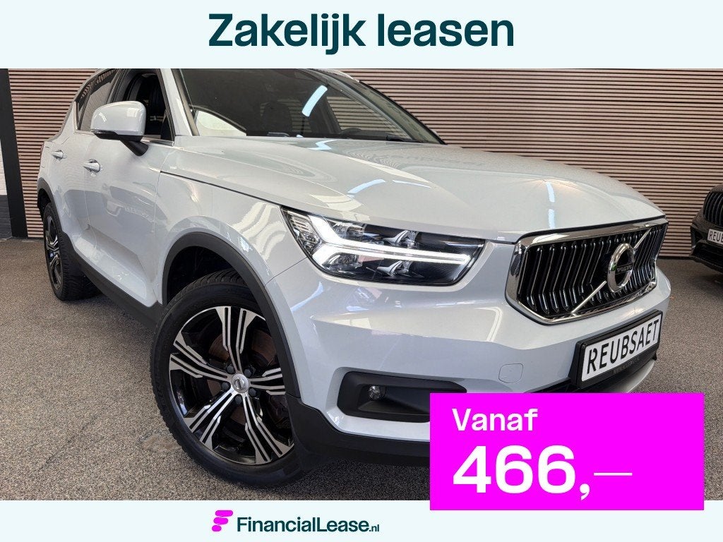 Volvo XC40 1.5 T5Plug In Hybrid Inscription Leder Carplay Cr, Automaat, Gebruikt, 179 pk, Wit