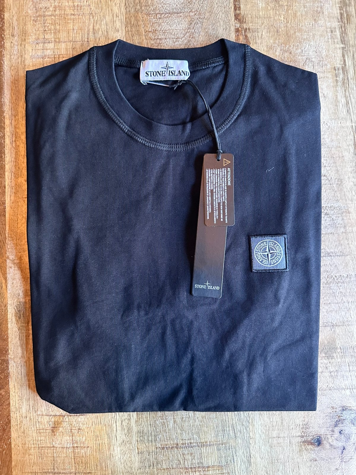 NIEUW! Stone island tshirt zwart - Maat S L XXXL, Ophalen of Verzenden, Nieuw, Zwart