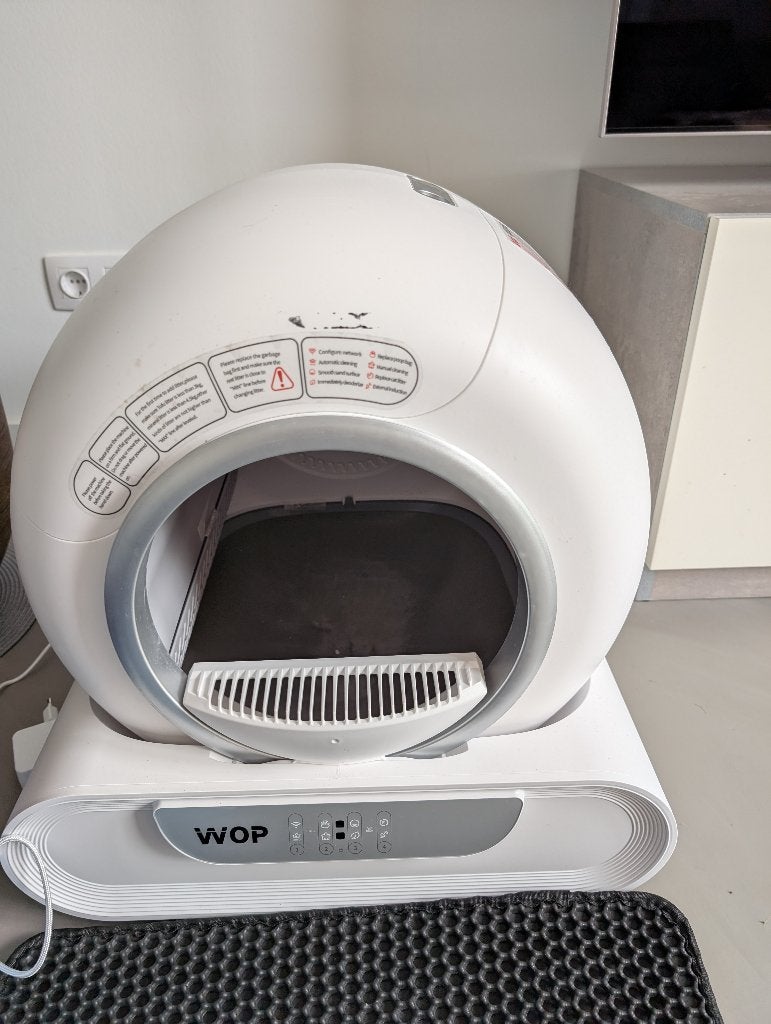 Zelfreinigende kattenbak XXL set - Automatisch - WOP, Ophalen, Zelfreinigend, Zo goed als nieuw, Gesloten