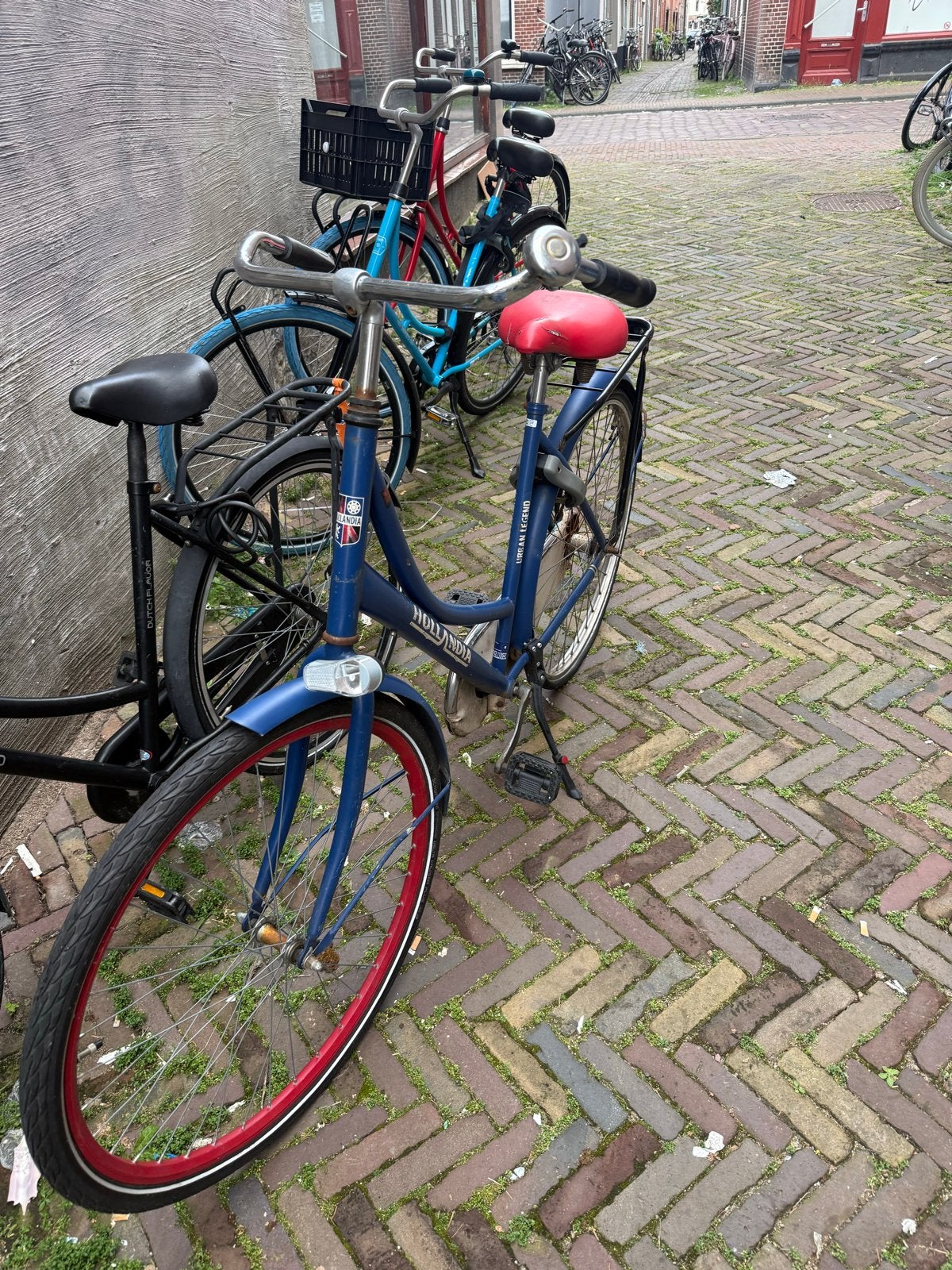 Fiets, Fietsen en Brommers, Fietsen | Dames | Damesfietsen, Overige merken, Gebruikt, Velgrem, Versnellingen
