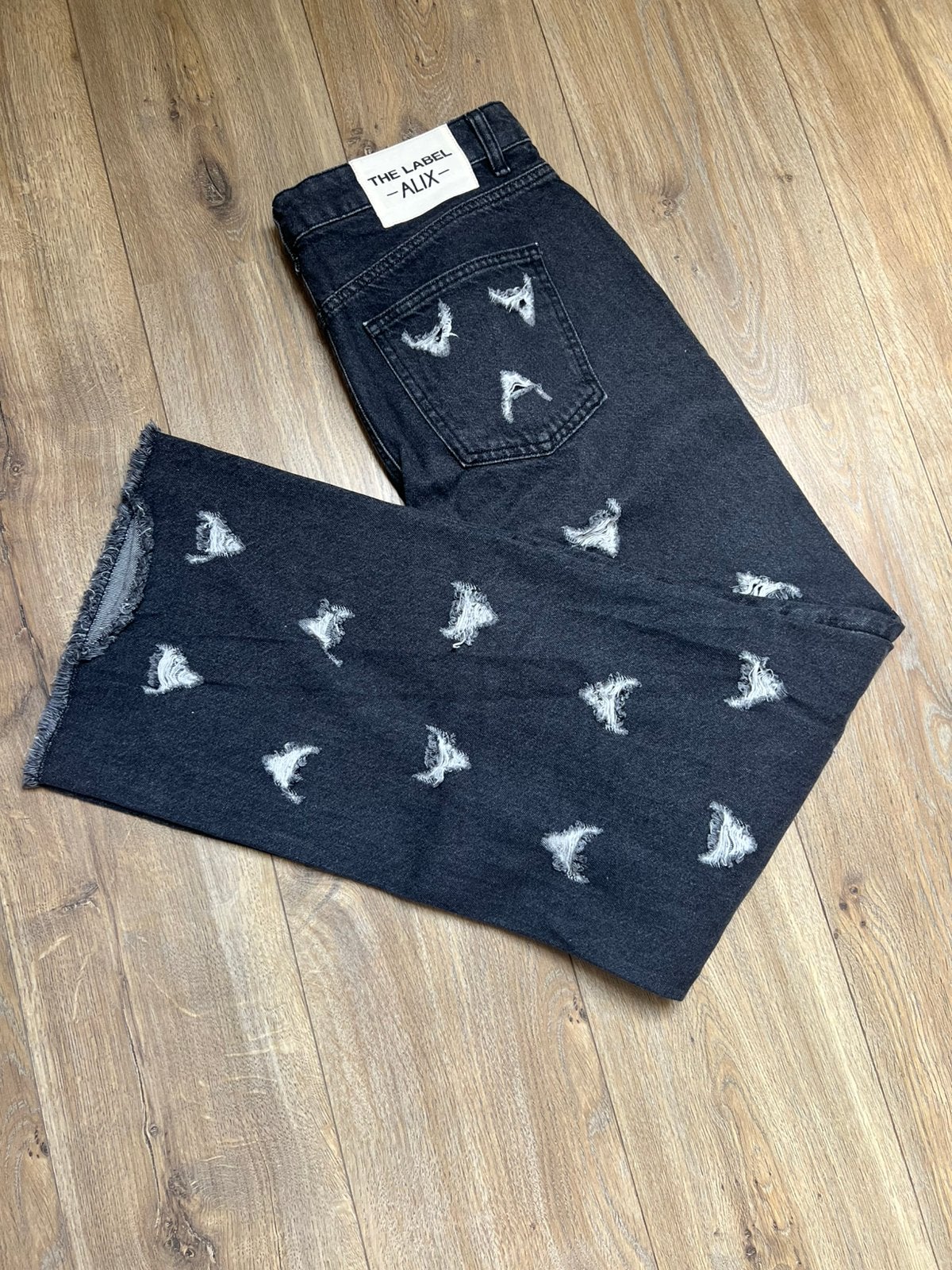 Jeans van Alix the Label maat m, Ophalen of Verzenden, Nieuw, Zwart, W30 - W32 (confectie 38/40)