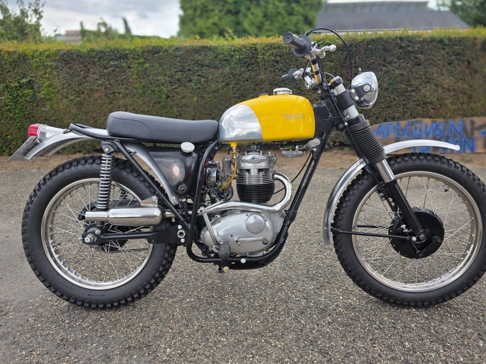 BSA Scrambler 350cc 1967, Motoren, 350 cc, 1 cilinder