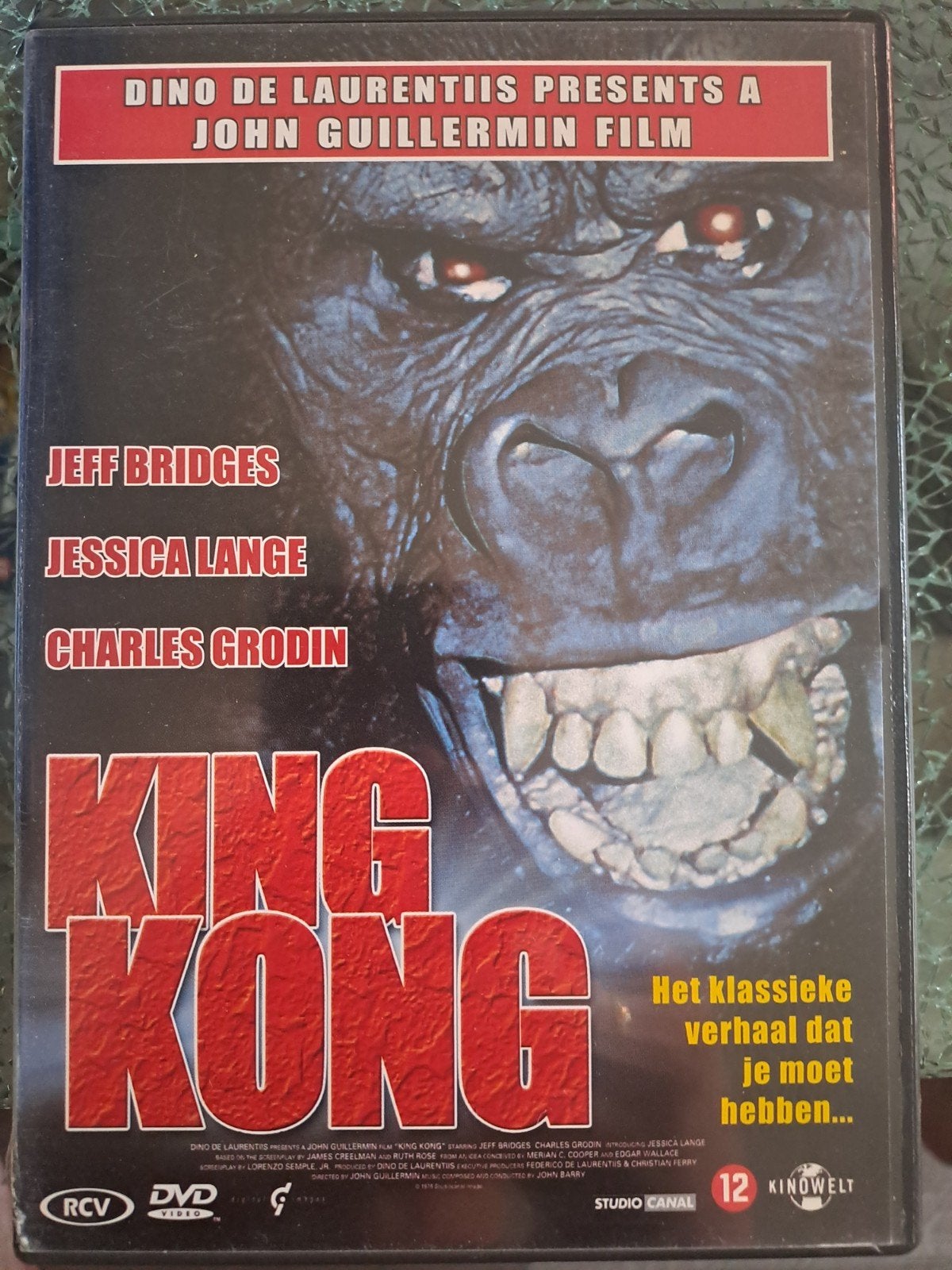 King Kong (dvd), Vanaf 12 jaar, Ophalen of Verzenden, Zo goed als nieuw, Vampiers of Zombies