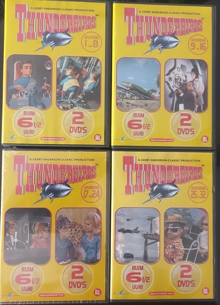 dvd tv serie thunderbirds nieuw in verpakking, Alle leeftijden, Ophalen of Verzenden, Zo goed als nieuw, Actie en Avontuur