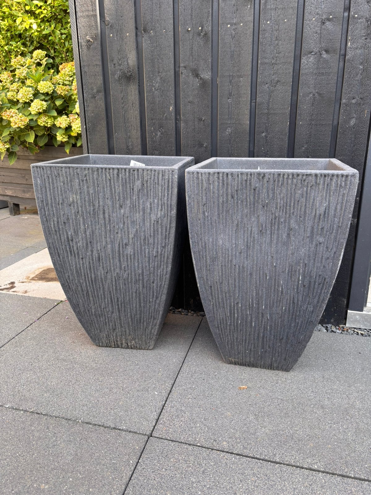 2 kunststof plantenbakken., Tuin en Terras, Bloembakken en Plantenbakken, Ophalen of Verzenden, Zo goed als nieuw