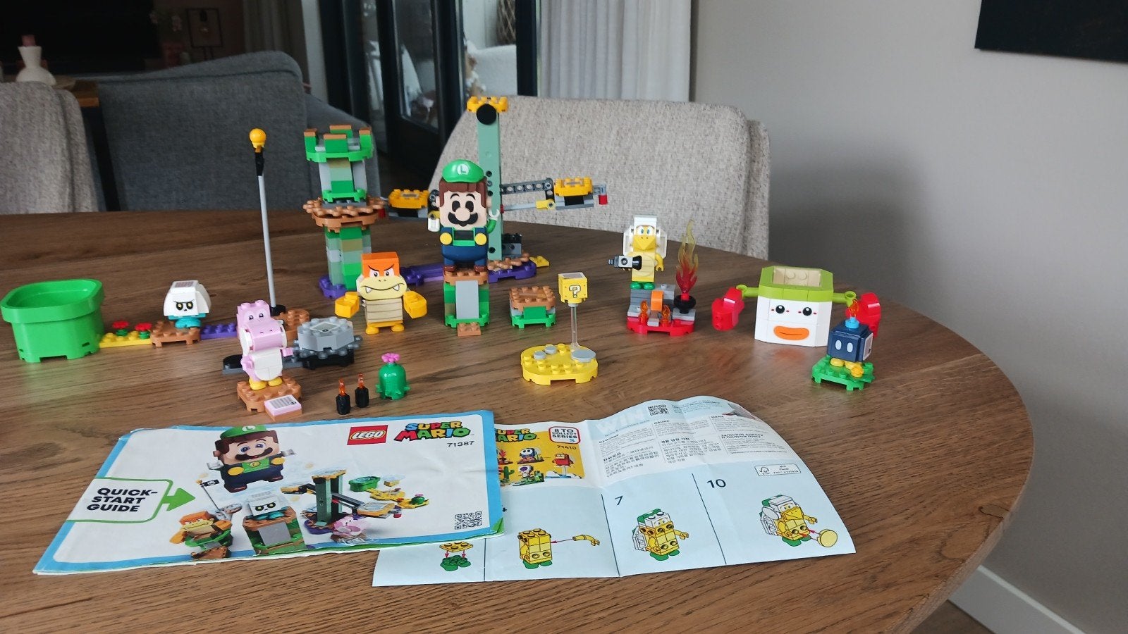 Lego Super Mario Avonturen met Luigi Starterset 71387, Lego, Ophalen of Verzenden, Zo goed als nieuw, Inclusief instructies