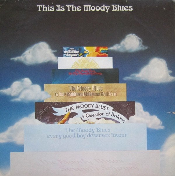 LP - The Moody Blues ‎– This Is The Moody Blues, Gebruikt, Ophalen of Verzenden, 1970 - 1979, Poprock
