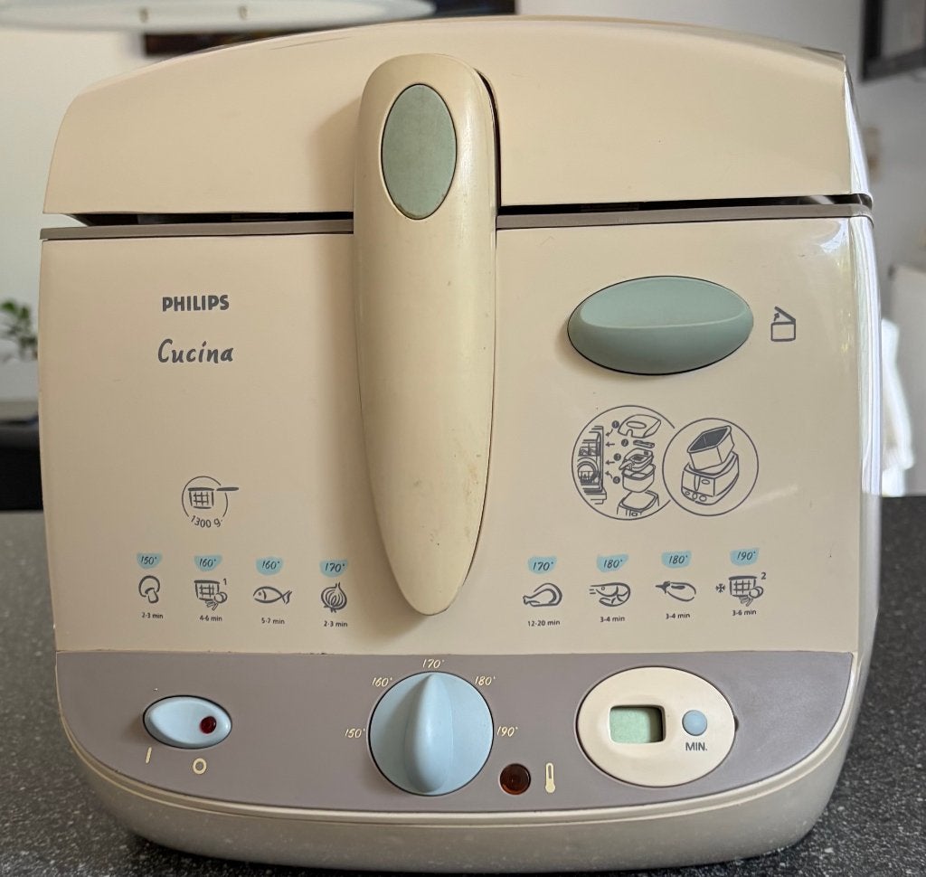 Philips fritepan, 1 tot 2 liter, Ophalen, Gebruikt, Uitneembare binnenpan