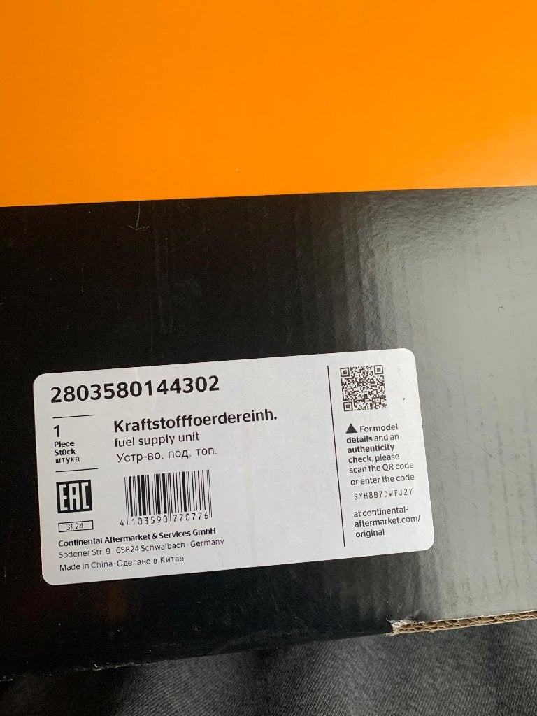 BRANDSTOF POMP VDO Benzinepomp voor Mini R50/R53 NIEUW !, Ophalen of Verzenden, Nieuw