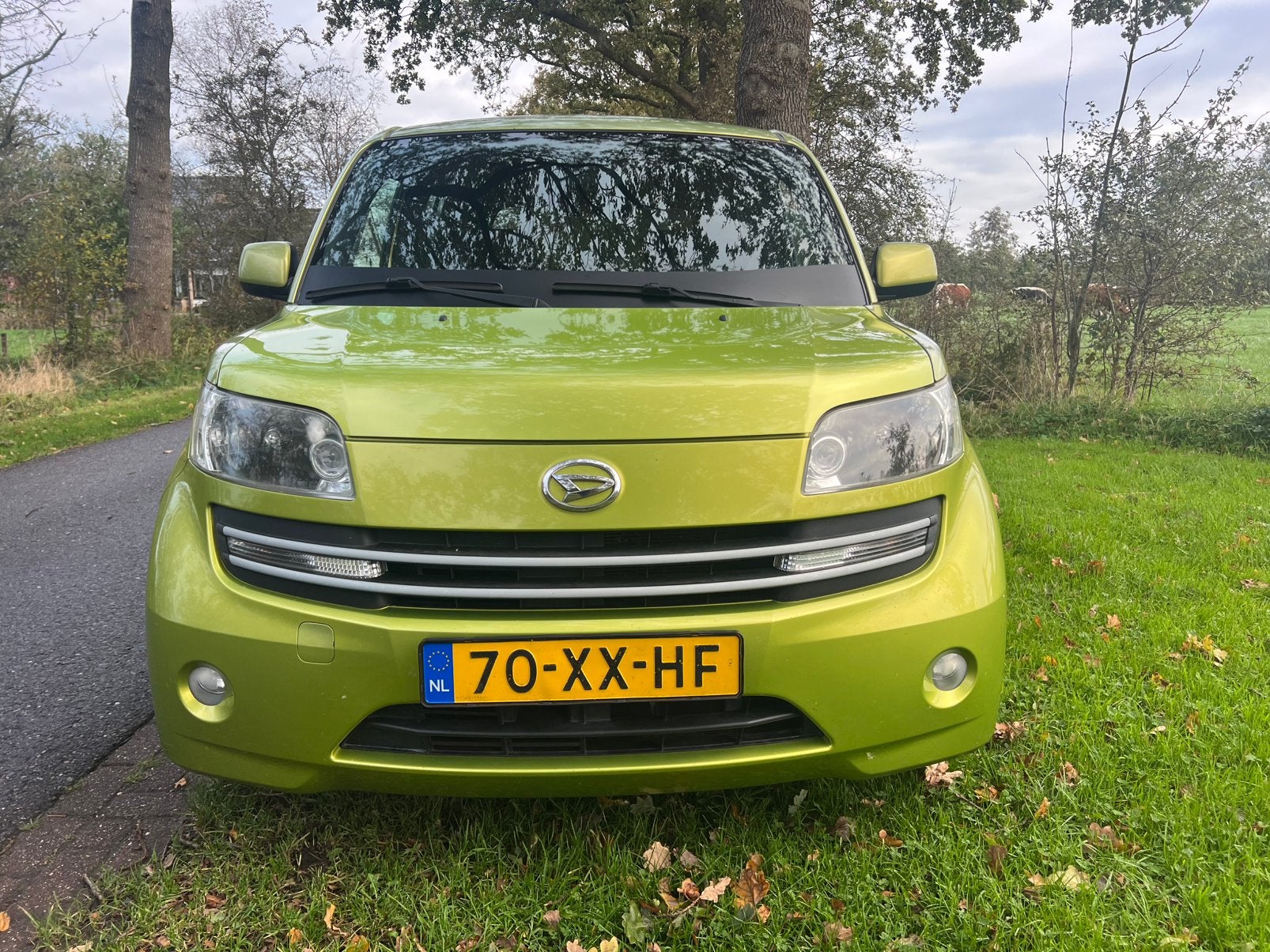 Daihatsu Materia 1.3 2007 Groen, Auto's, Voorwielaandrijving, 40 €/maand, Zwart, 4 cilinders