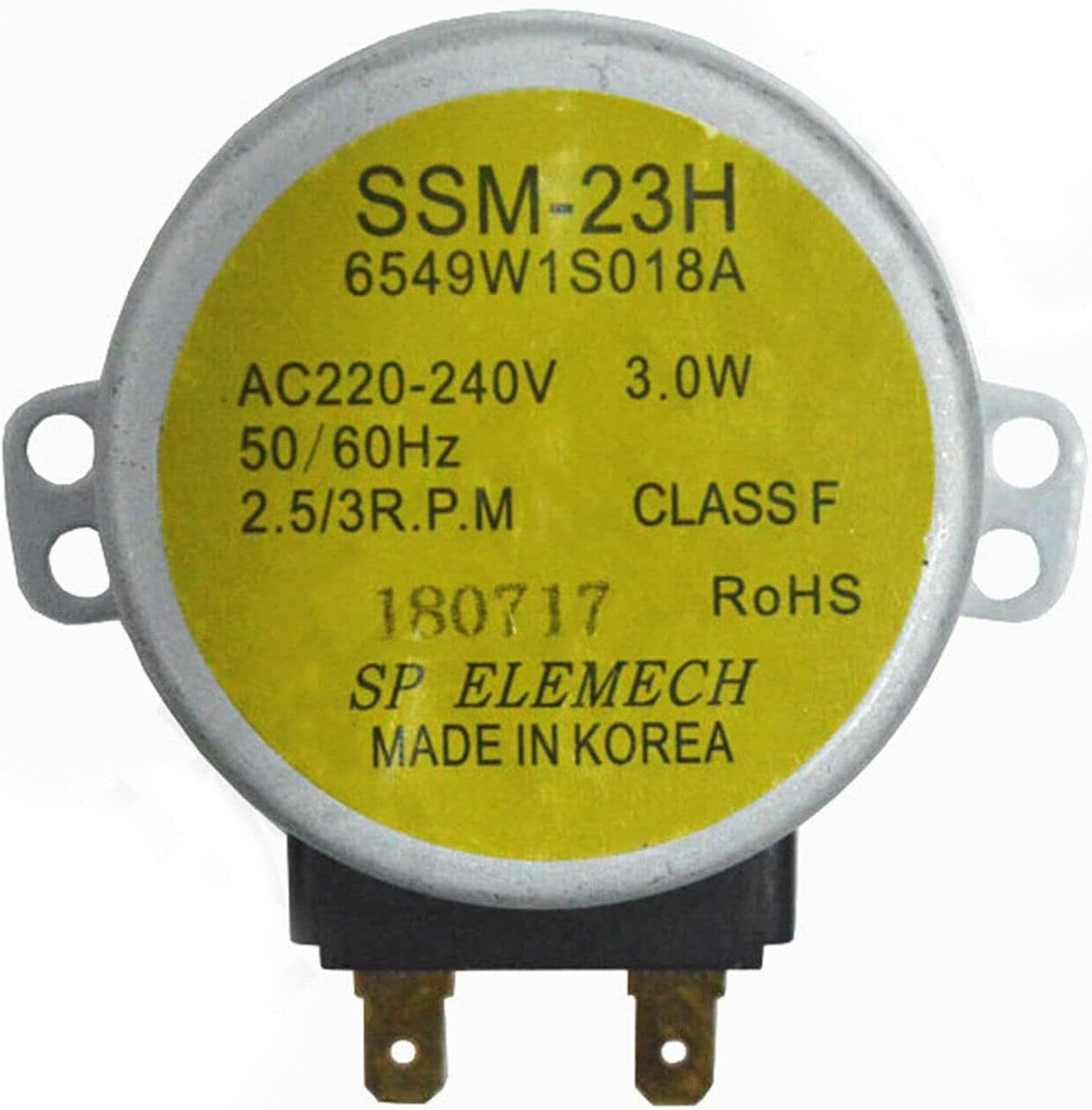 MOTOR  6549W1S018A voor Draaiplateau Magnetron/oven, Witgoed en Apparatuur, Ophalen of Verzenden, Zo goed als nieuw