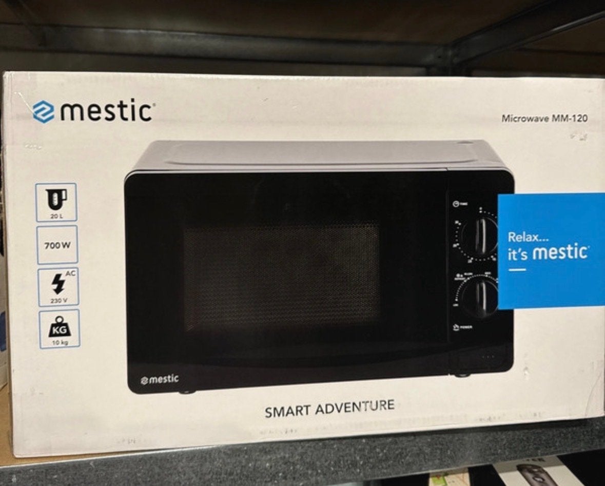 Mestic MM-120 Magnetron - 20L, 700W, Nieuw in doos, Witgoed en Apparatuur, Nieuw, Ophalen of Verzenden, Magnetron, 45 tot 60 cm