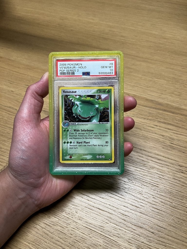 Pokemon Pop Series 2 Holo Venusaur PSA 10 ( POP 46 ), Hobby en Vrije tijd, Ophalen of Verzenden, Nieuw, Losse kaart, Foil