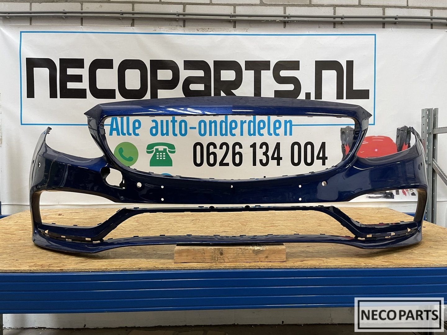 C KLASSE W205 C63 AMG VOORBUMPER BUMPER A2058854704, Gebruikt, -, Ophalen of Verzenden, -
