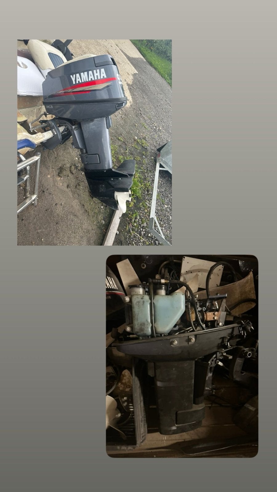 2x Yamaha 25 Autolube, Motoren, Ophalen of Verzenden, Gebruikt