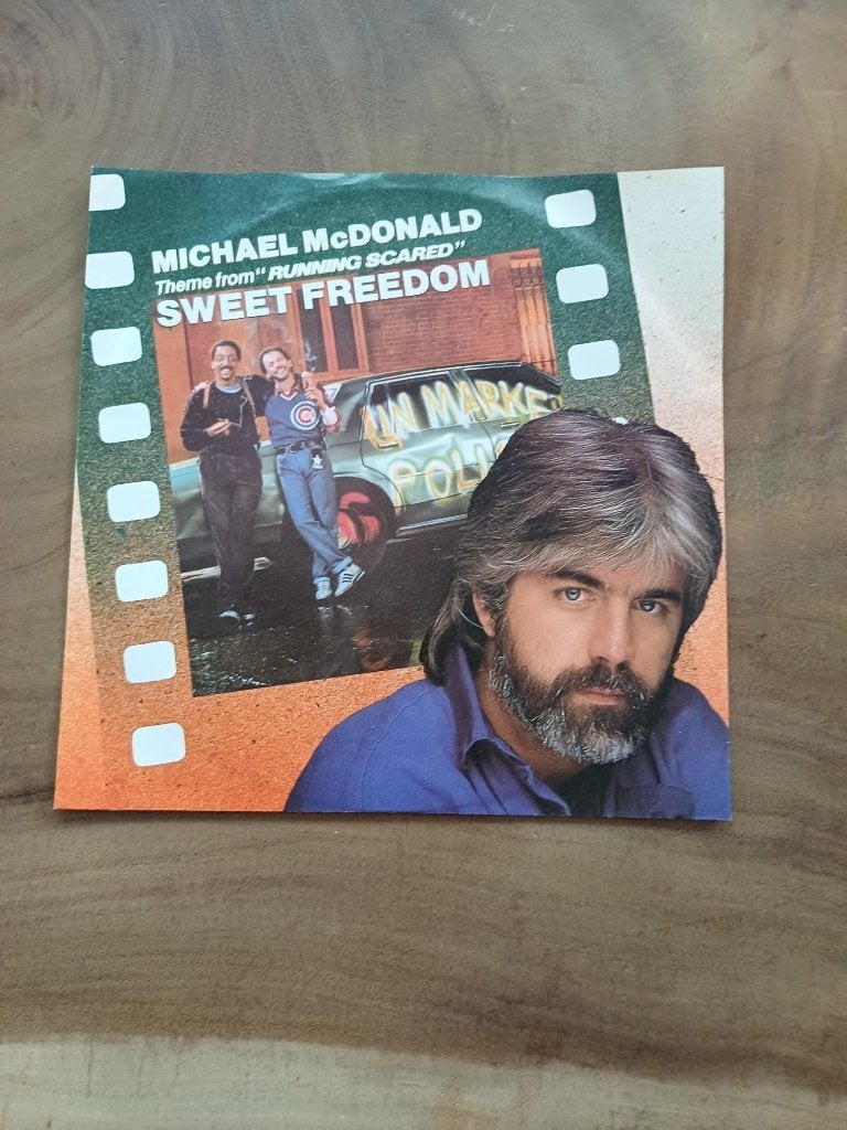 Michael McDonald - Sweet Freedom - Single - Vinyl, Ophalen of Verzenden, Gebruikt, Pop