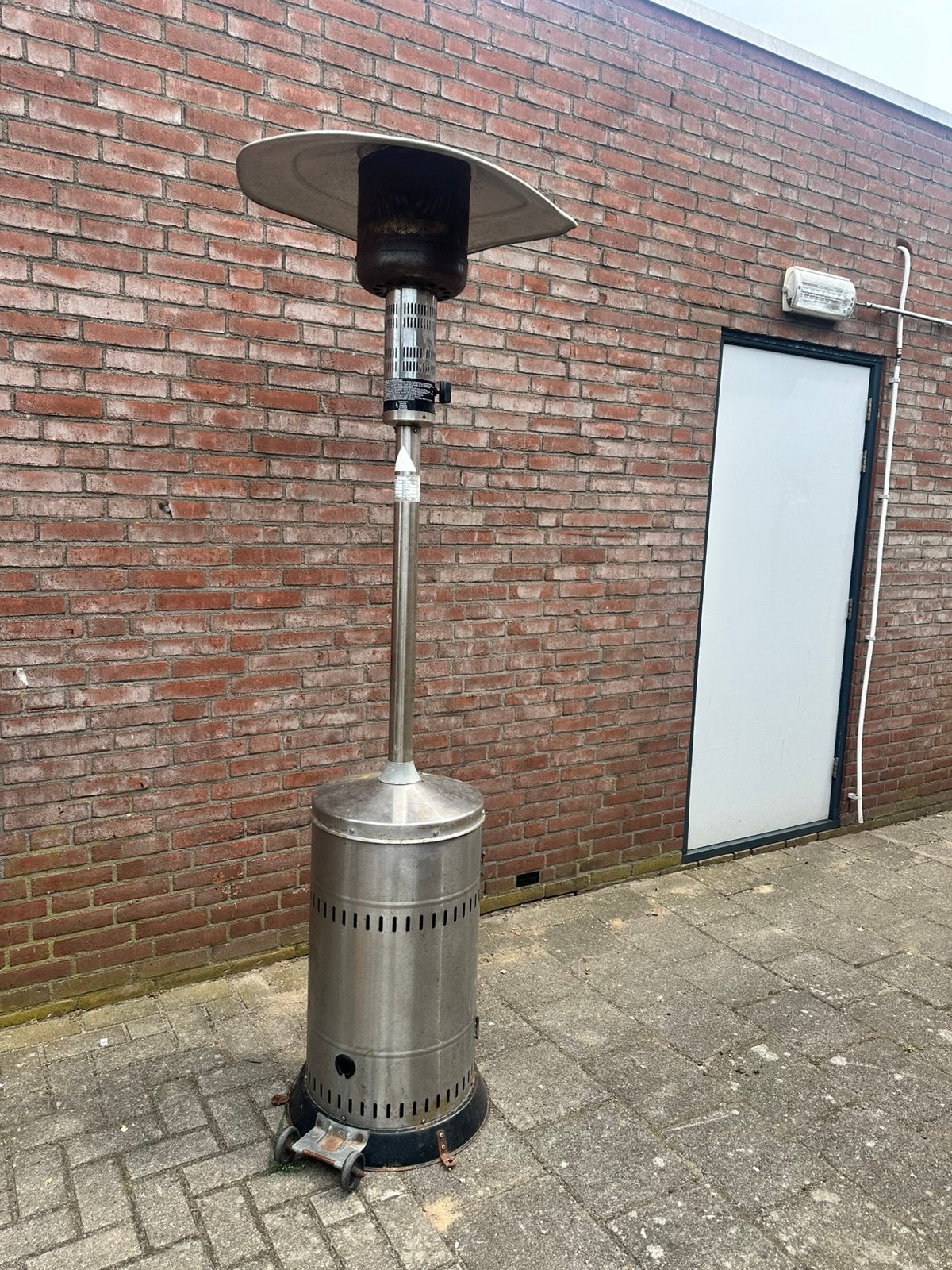 Terrasverewarmers gasheater €40, Ophalen of Verzenden, Gebruikt