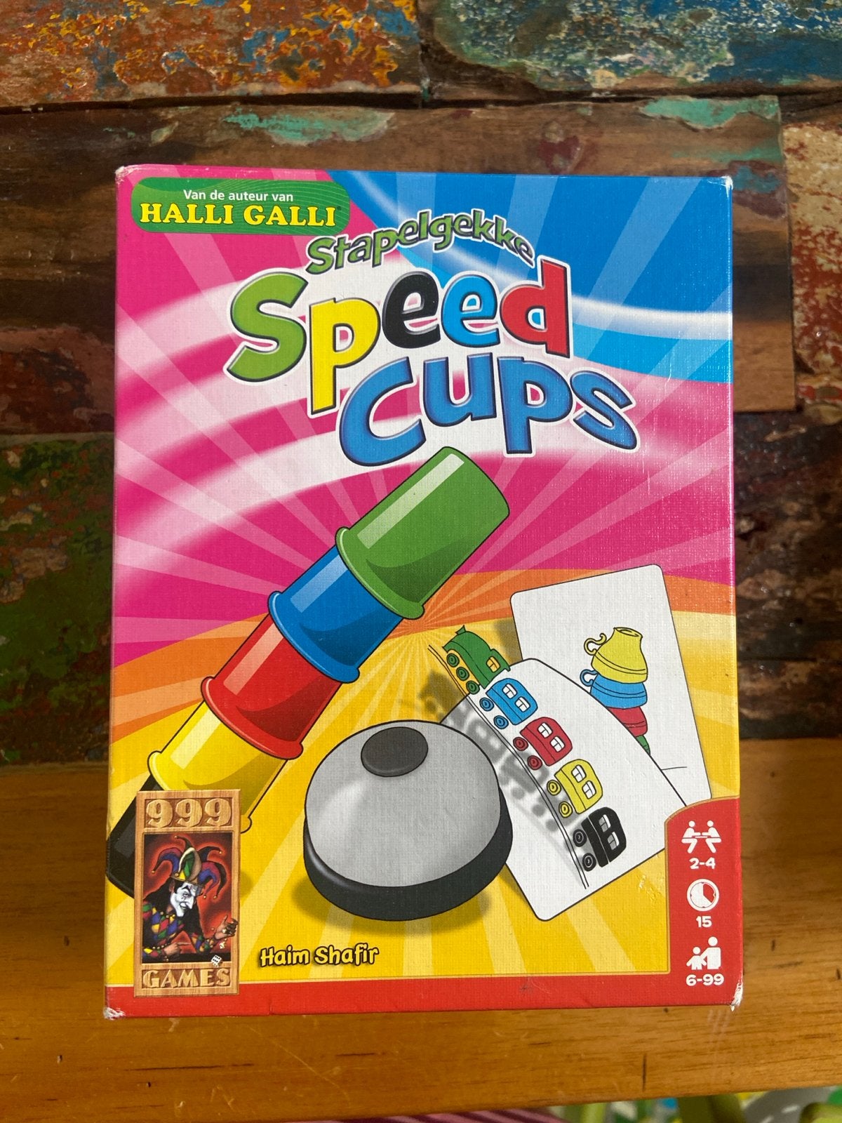 Stapelgekke Speed Cups Bordspel - Snelheid & Reactie, Hobby en Vrije tijd, Gezelschapsspellen | Overige, Drie of vier spelers