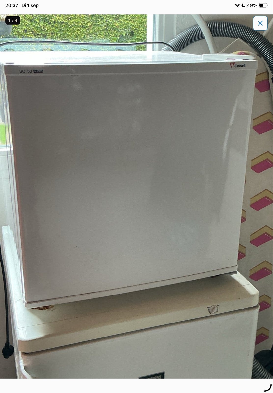 Caravell SC 50 Mini Vriezer - Compact en Efficiënt, Gebruikt, Ophalen of Verzenden, Minder dan 75 liter, Met vriesvak
