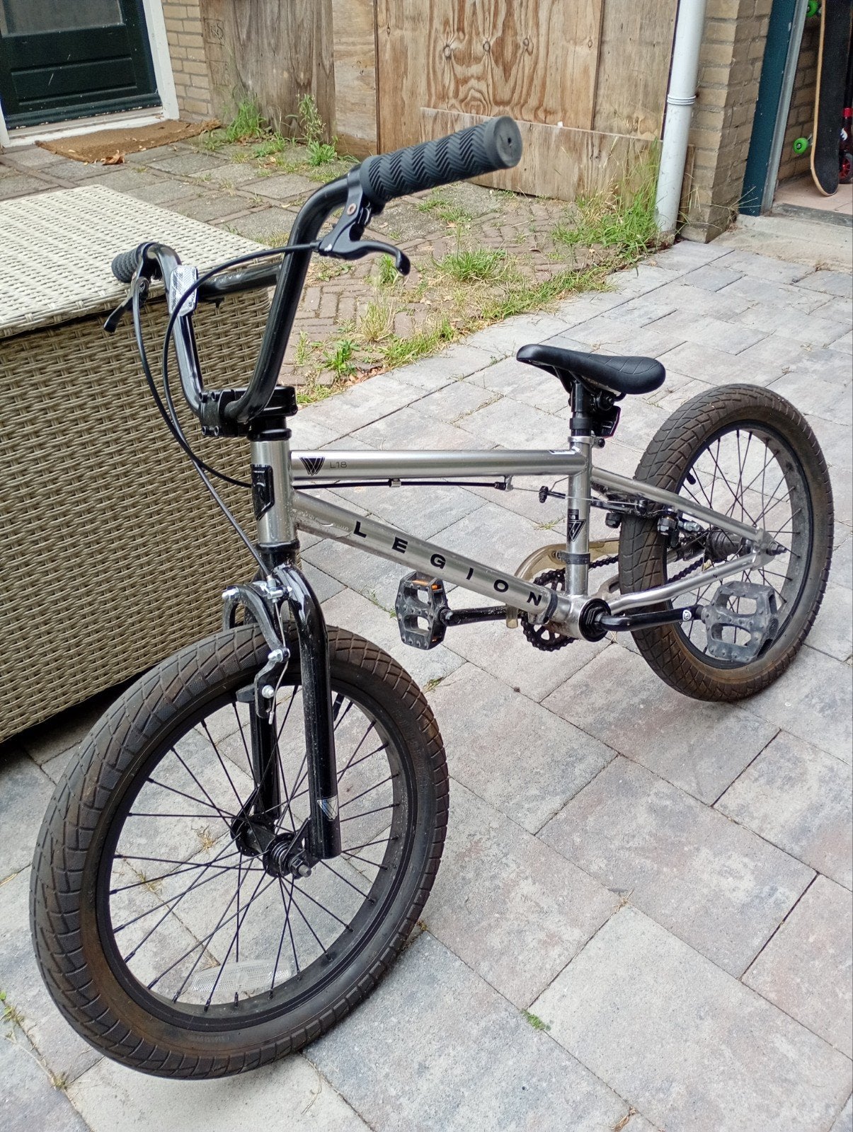 Mongoose Legion BMX fiets voor kind 18 inch, Fietsen en Brommers, Fietsen | Crossfietsen en BMX, Staal, Velgrem, Ophalen of Verzenden