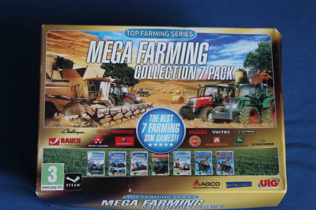 mega farming simulator 7 pack, 1 speler, Ophalen of Verzenden, Zo goed als nieuw, Eén computer