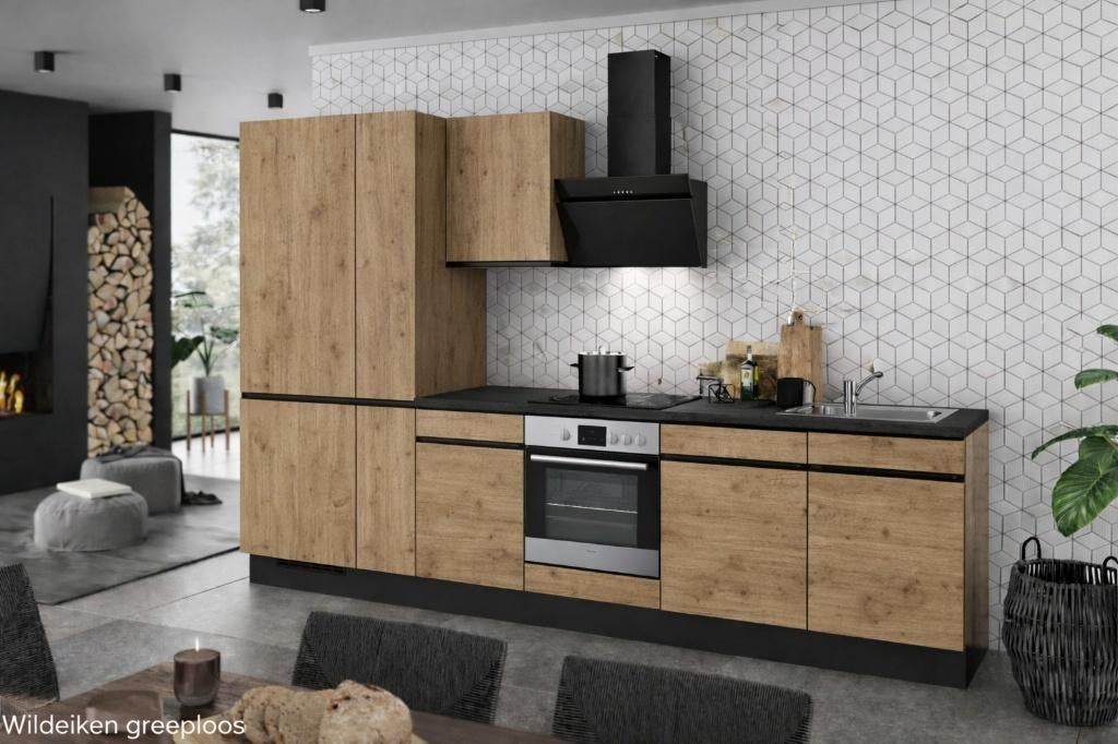 NIEUWE Luxe Moderne Keukens – Wildeiken Look | Compleet, Huis en Inrichting, Keuken | Complete keukens, Overige kleuren, Nieuw