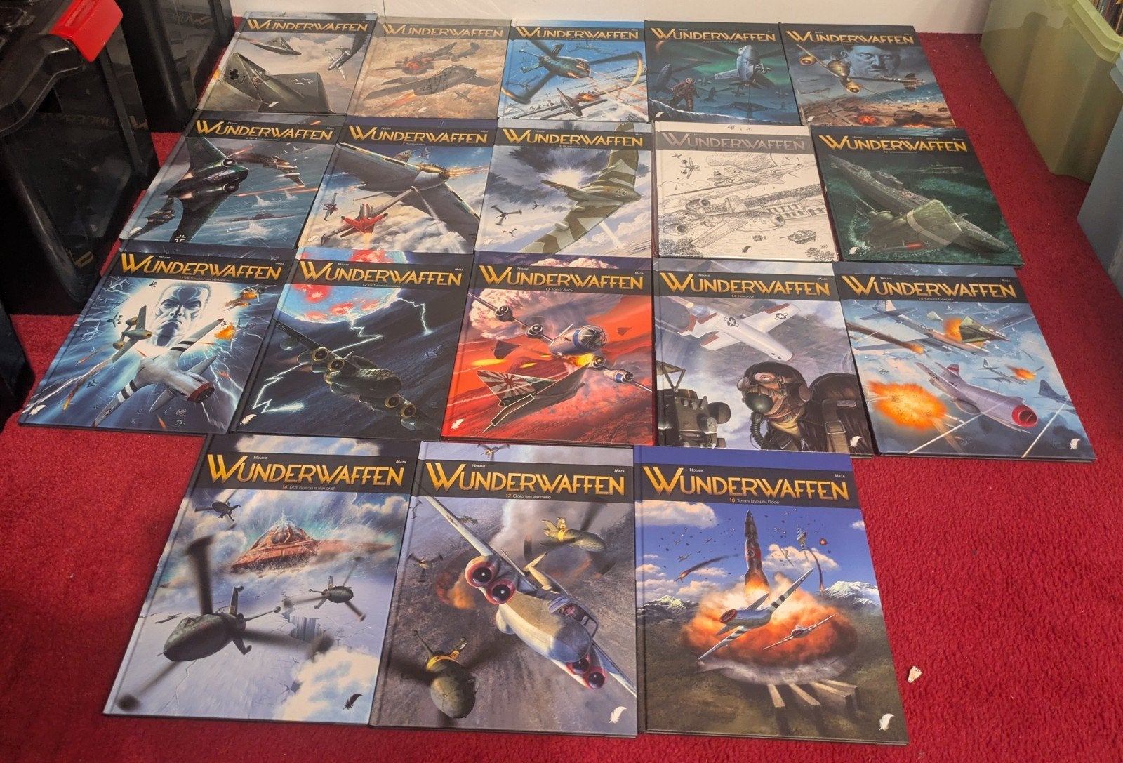 Wunderwaffen HC 1 t/m 18 - 1e druk - Beursuitgave, Boeken, Complete serie of reeks, Ophalen of Verzenden, Nieuw