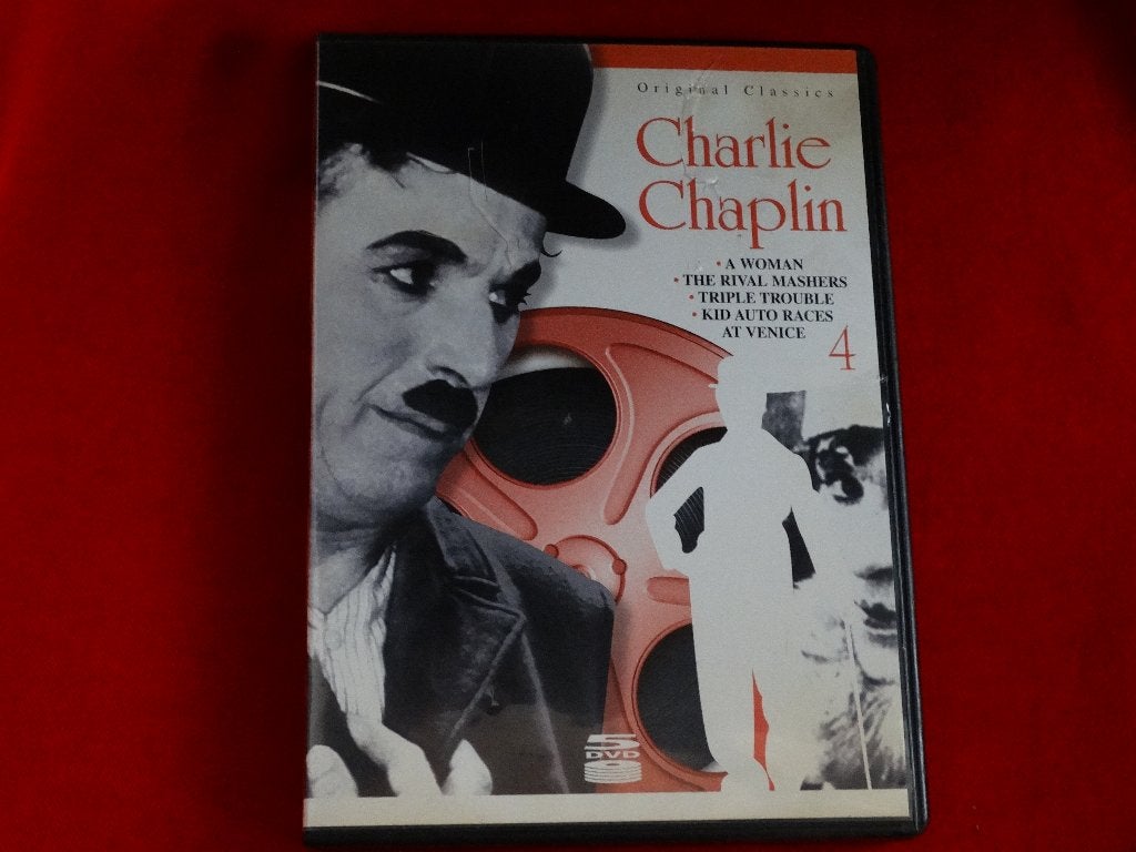 Komedie dvd charlie chaplin 4 nieuw krasvrij, Cd's en Dvd's, Alle leeftijden, Ophalen, Zo goed als nieuw, Actiekomedie