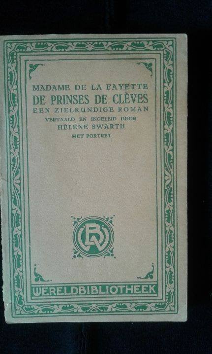 De prinses van Clèves -Madame de Lafayette 1915, Ophalen of Verzenden, Gelezen