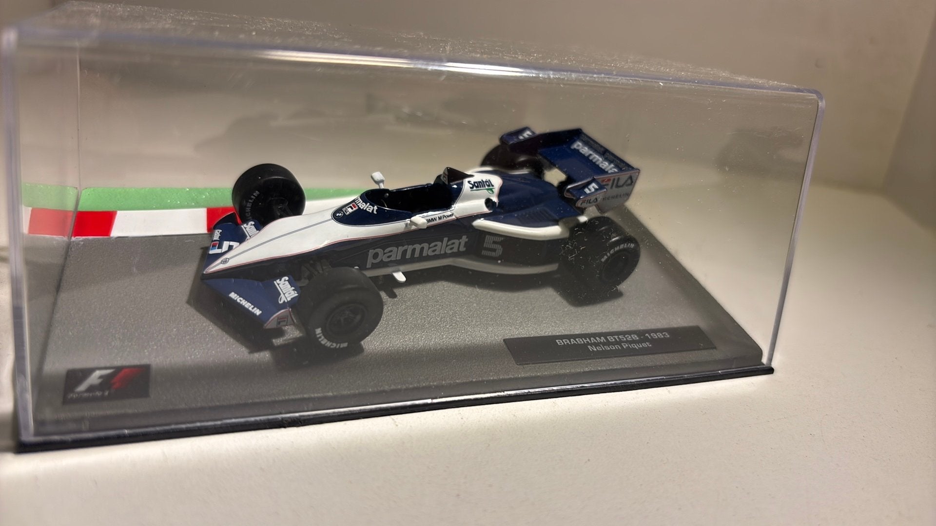 F1 brabham bt52b nepson piquet 1983 atlas 1.43, Overige merken, Auto, Ophalen of Verzenden, A