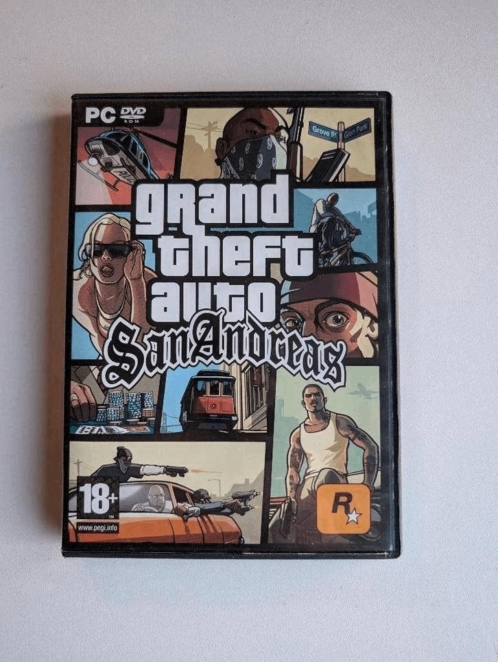 Grand theft auto san andreas PC, Avontuur en Actie, Vanaf 18 jaar, 1 speler, Ophalen of Verzenden