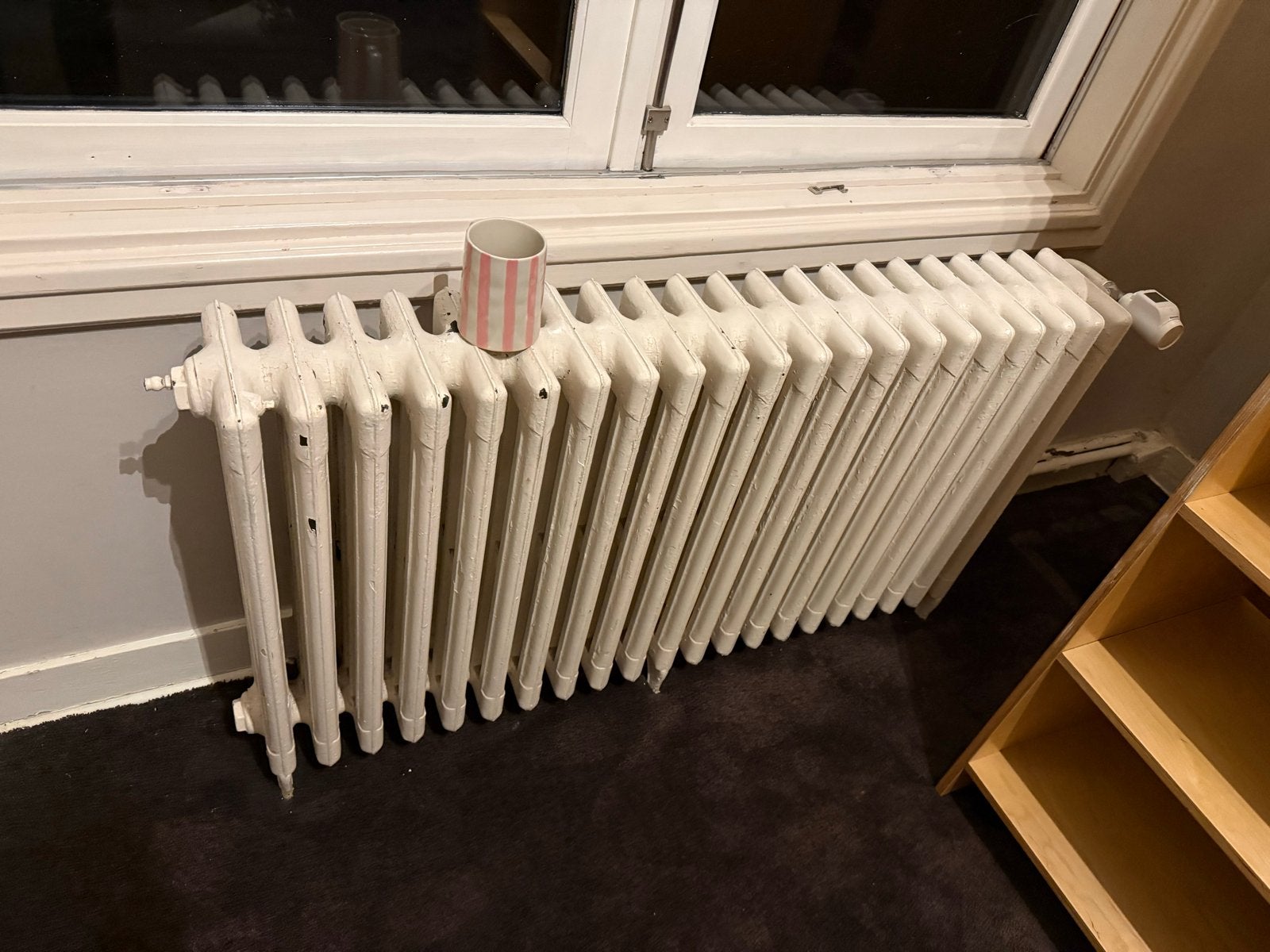 Gietijzeren radiatoren, 2 x Klassiek en functioneel, Ophalen, 30 tot 80 cm, Gebruikt, Radiator