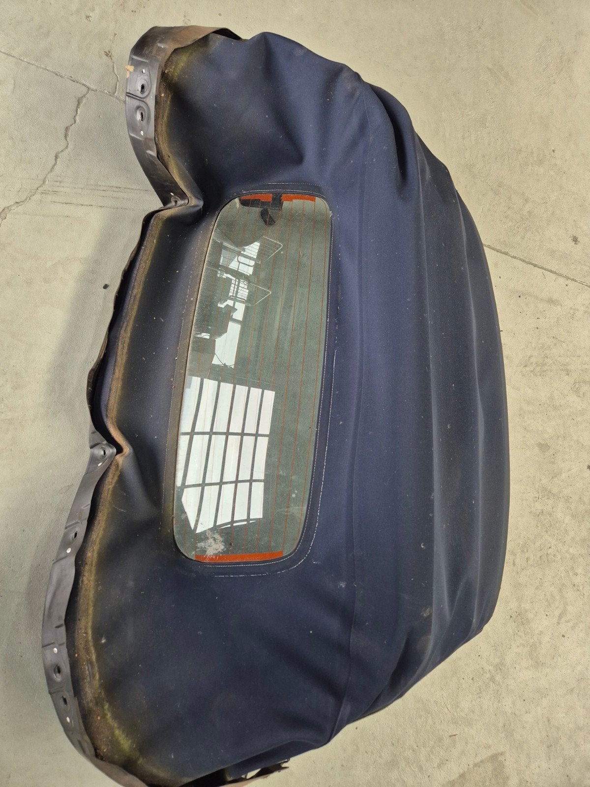Mazda MX5 MX-5 NA/NB/NBFL blauwe softtop, Ophalen