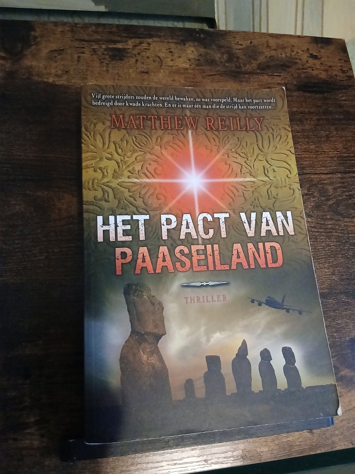 Het Pact van Paaseiland - Matthew Reilly (Thriller), Ophalen of Verzenden, Gelezen, Matthew Reilly