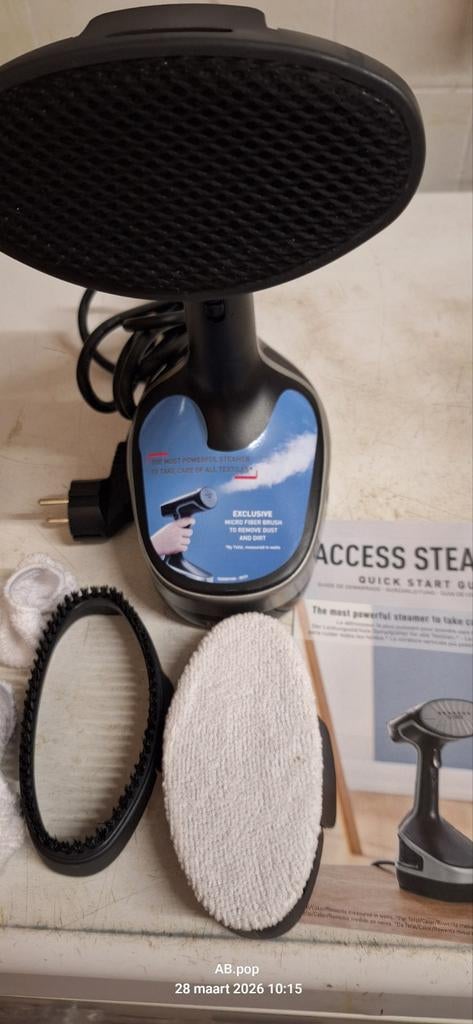 Stoom apparaat  tefal, Witgoed en Apparatuur, Stoomapparaten, Ophalen, Nieuw