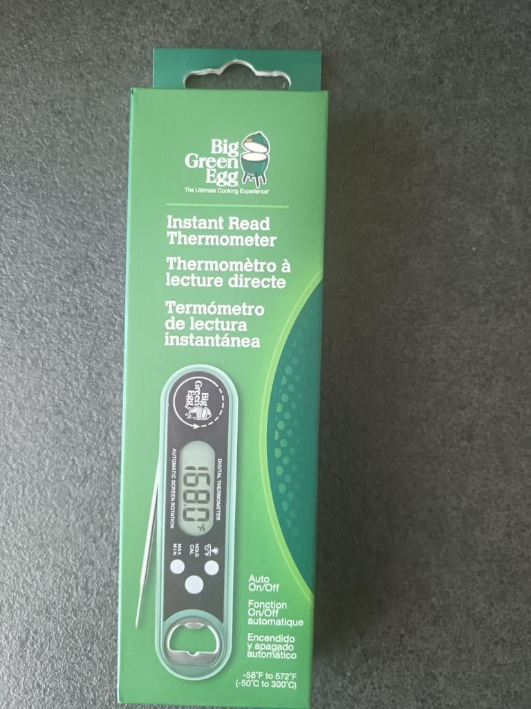 Big Green Egg Instant Read Thermometer, Ophalen of Verzenden, Nieuw, Big Green Egg