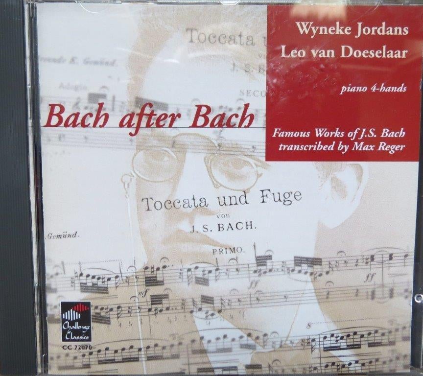 Cd 4 handig piano: Bach after Bach, Leo van Doeselaar Wyneke, Ophalen of Verzenden, Classicisme, Zo goed als nieuw, Kamermuziek