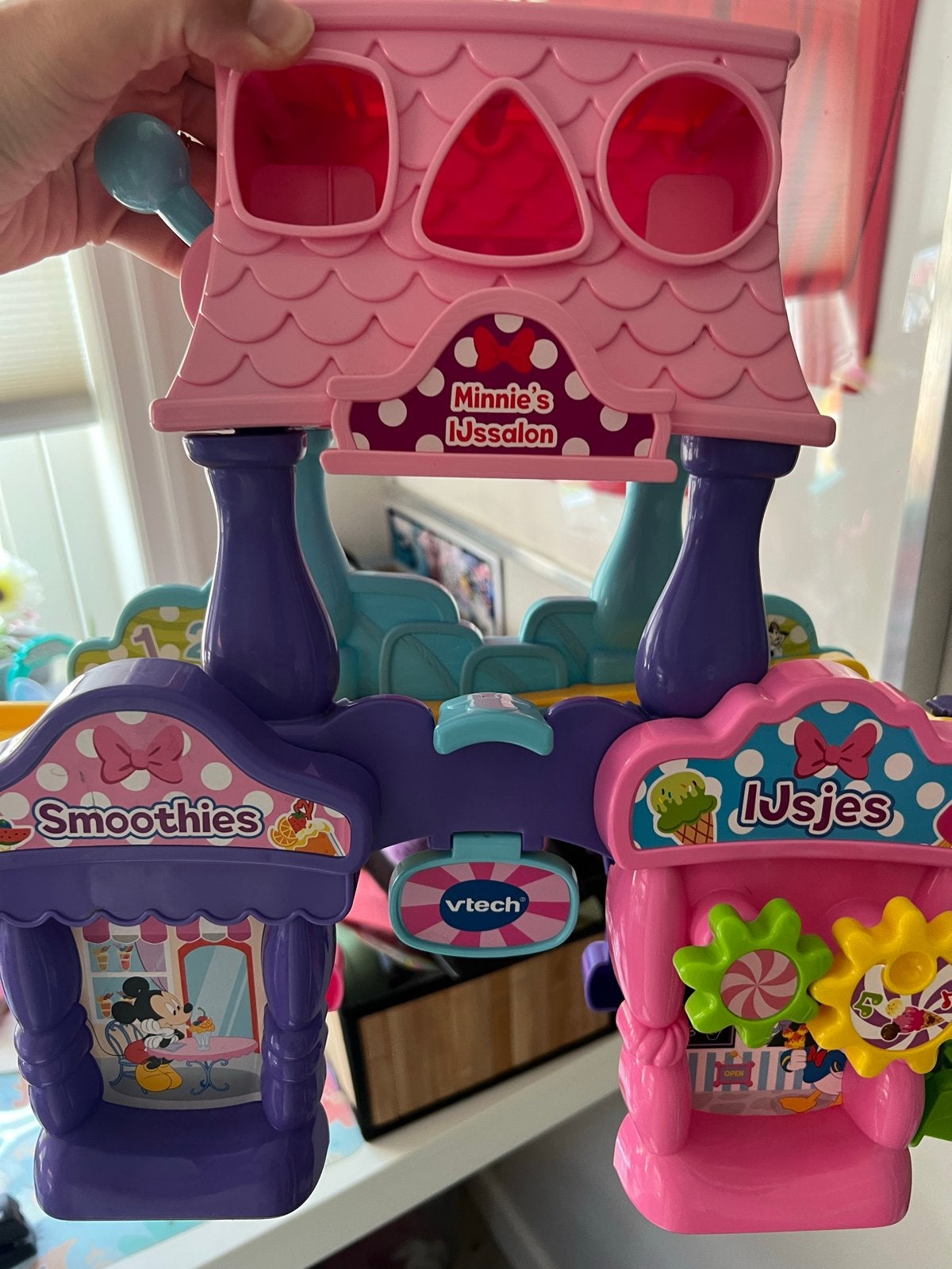 VTech Zoef Zoef Dieren Speelset met Minnie Mouse Huis, Kinderen en Baby's, Speelgoed | Vtech, Ophalen, Gebruikt, 2 tot 4 jaar