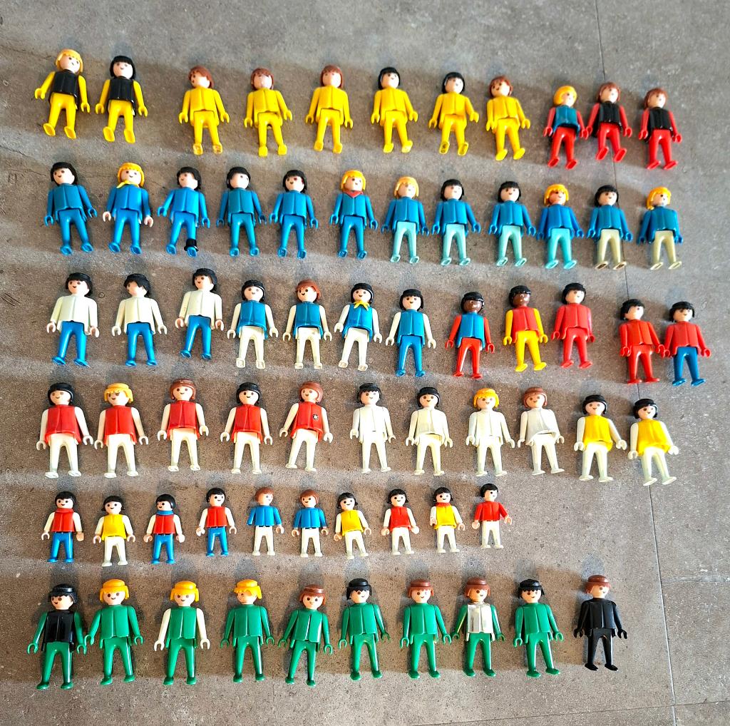 Playmobil poppetjes ( 66x ), Ophalen of Verzenden, Gebruikt, Los playmobil